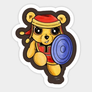 Tristan the Teddy Bear - Night Guardian Sticker